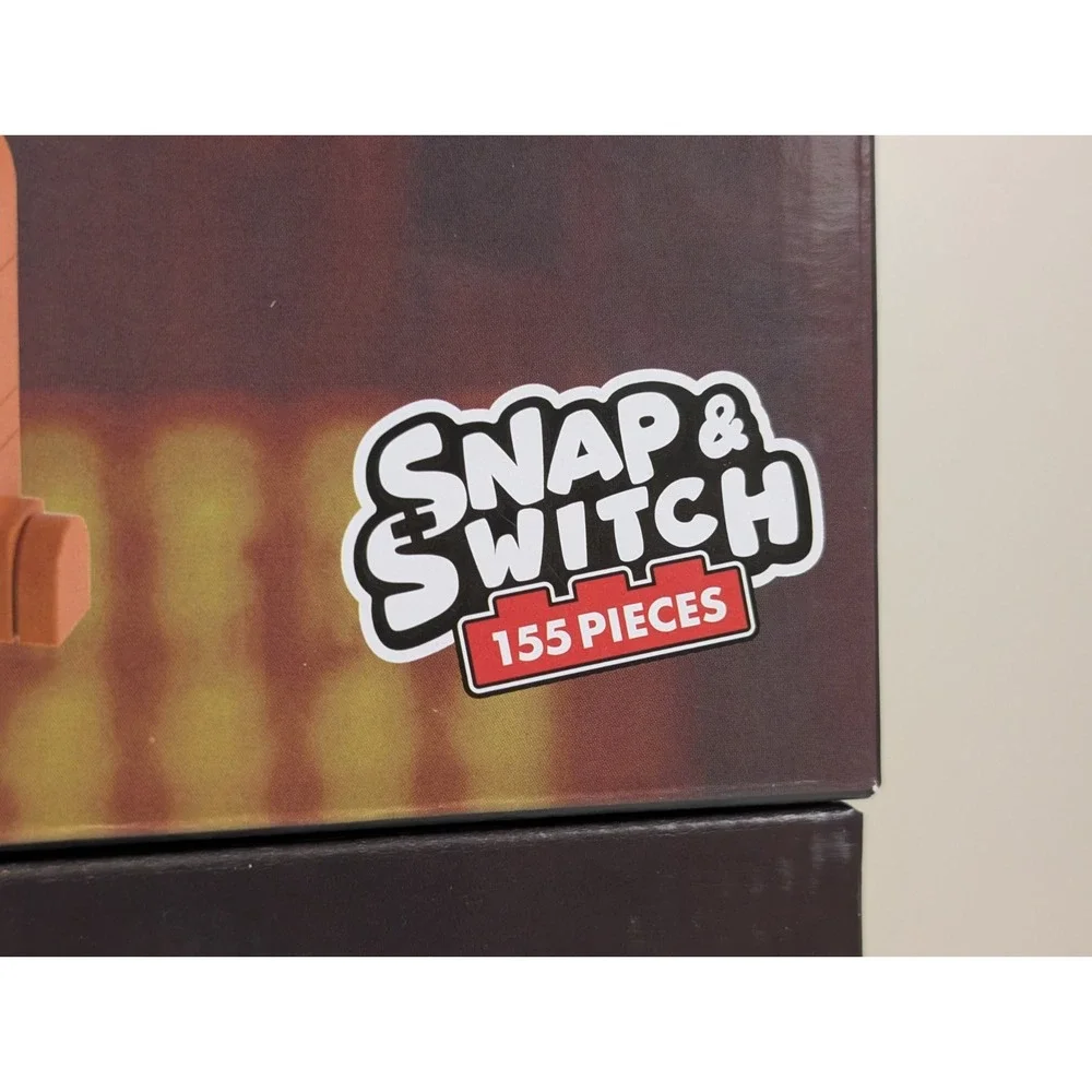 STRAY: NEON ALLEY & BLOCK HEAD Snap & Switch Construction Block Sets Lot 304 Pcs